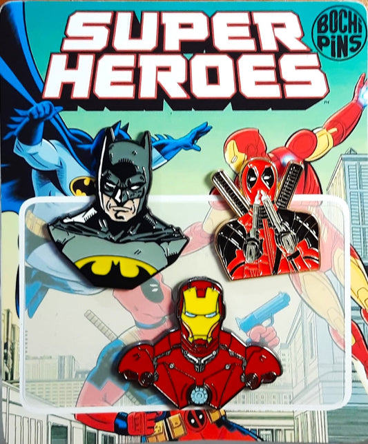 Súper héroes pack 3